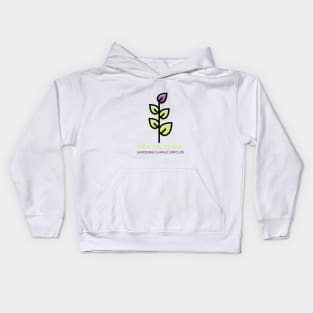 From Soil to Soul: Gardening's Magic Unfolds Kids Hoodie